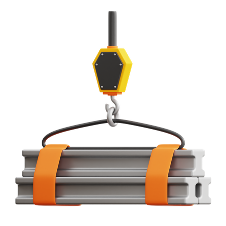 Grue de chantier  3D Icon