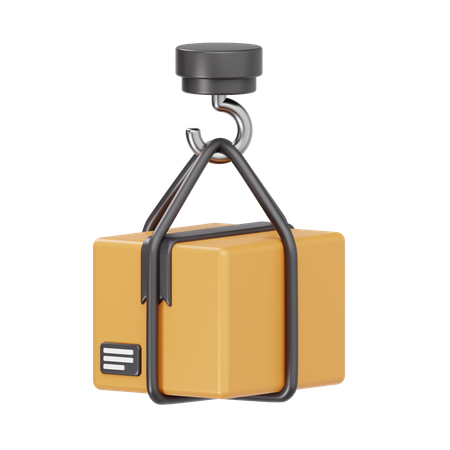 Grue de chargement  3D Icon