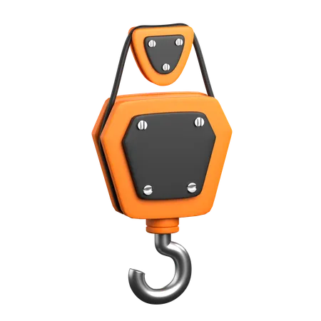 Grue de chantier  3D Icon