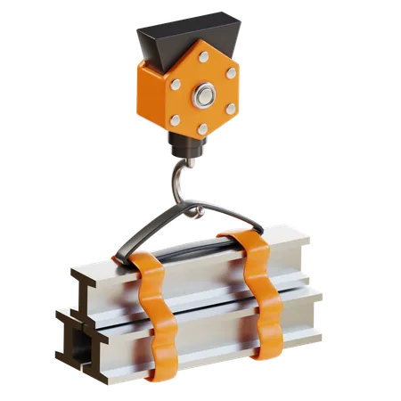 Grue de chantier  3D Icon