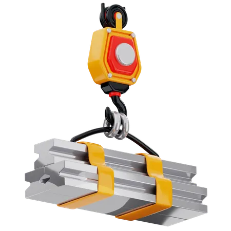 Grue de chantier  3D Icon