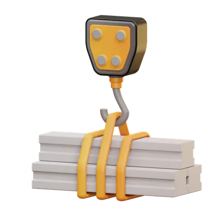 Grue de chantier  3D Icon