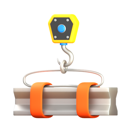 Grue de chantier  3D Icon