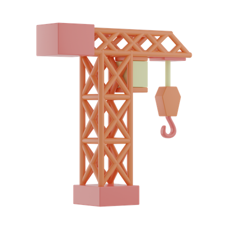Grue de levage  3D Icon