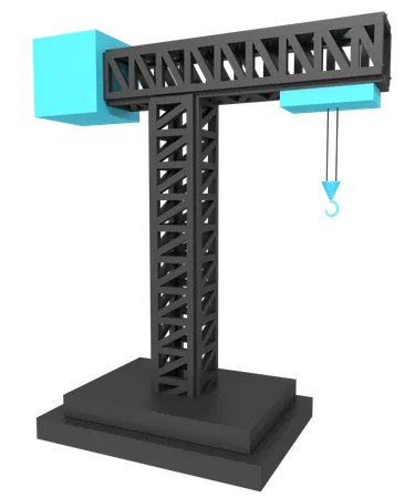 Grue industrielle  3D Icon