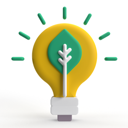 Grüne Energie  3D Icon