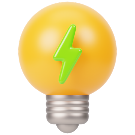 Grüne Energie  3D Icon