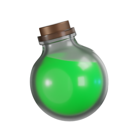 Grüner Trank  3D Icon