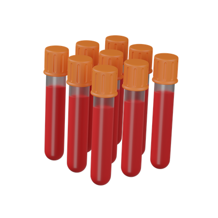 Grupo de coleta de sangue  3D Icon