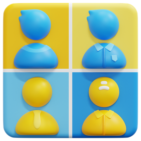 Grupo de idade  3D Icon