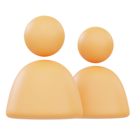 Gruppe  3D Icon