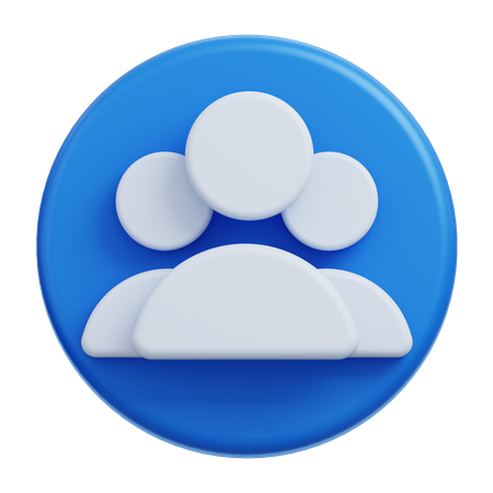 Gruppe  3D Icon