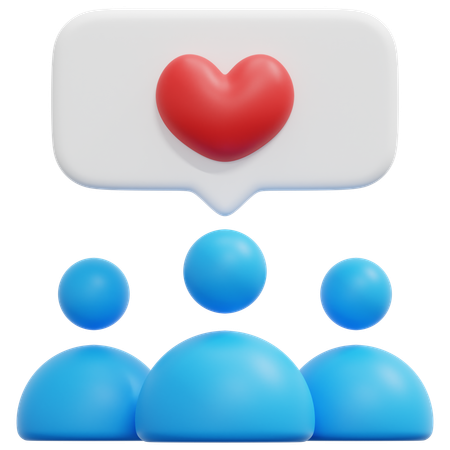 Gruppe  3D Icon