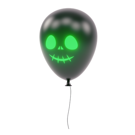 Gruseliger Ballon  3D Icon