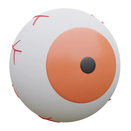 Gruseliges Auge  3D Icon