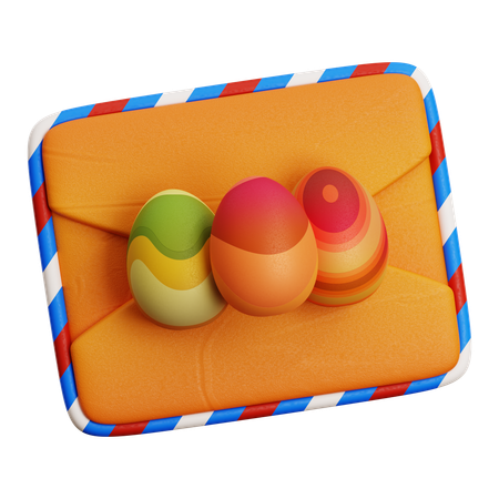 Grußkarte einladung  3D Icon