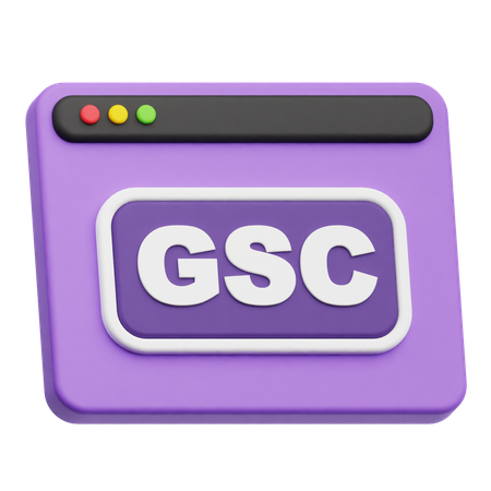 Gsc Website  3D Icon