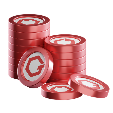 Piles de pièces gt  3D Icon