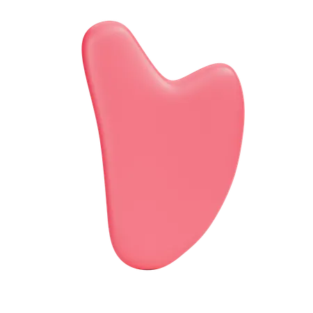 Gua Sha Scraper  3D Icon