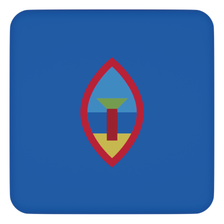 Guam  3D Icon