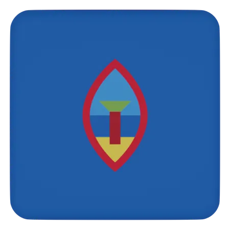 Guam  3D Icon