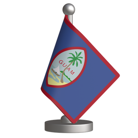 Guam  3D Icon