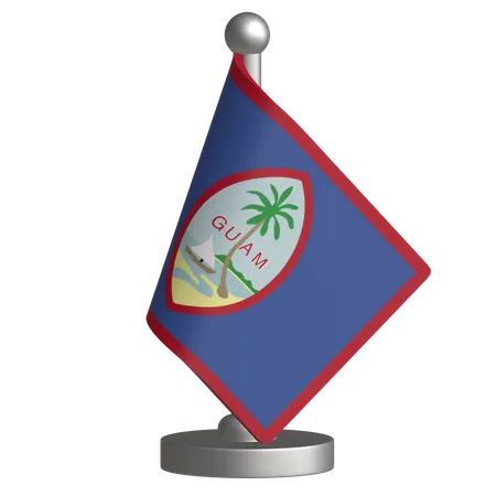 Guam  3D Icon