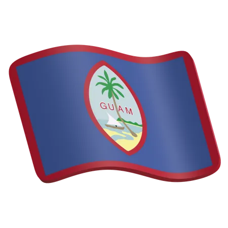 Guam  3D Icon