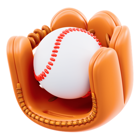 Guante de béisbol  3D Icon