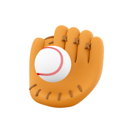 Guante de béisbol  3D Icon