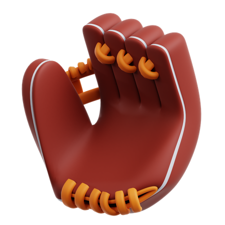 Guante de béisbol  3D Icon