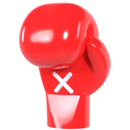Guante de boxeo  3D Icon