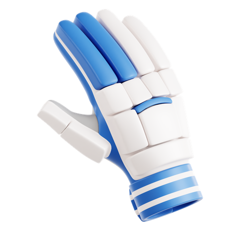 Guante de cricket  3D Icon