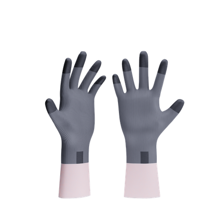 Guante de mano  3D Icon