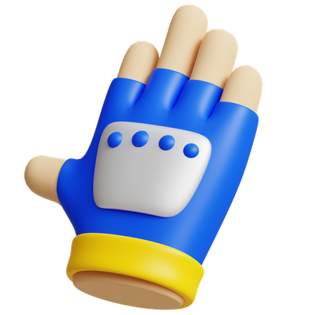 Guante de mano  3D Icon