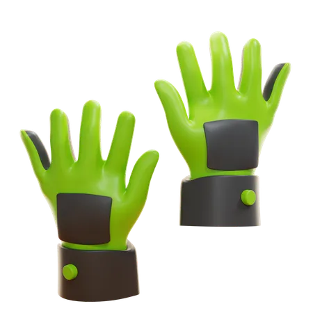 Guantes  3D Icon