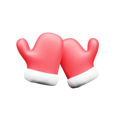 Guantes  3D Icon