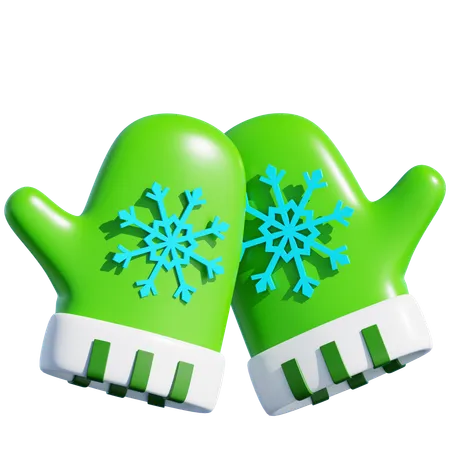 Guantes  3D Icon