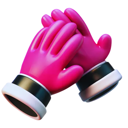 Guantes  3D Icon