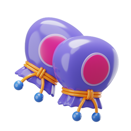 Guantes de bebe  3D Icon