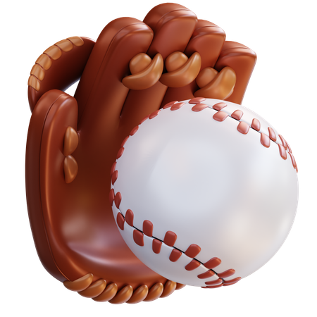 Guantes de beisbol  3D Icon