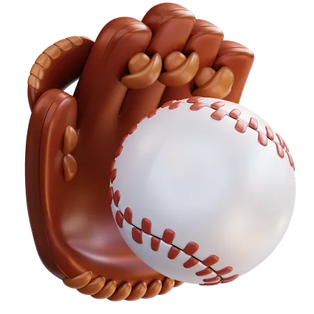 Guantes de beisbol  3D Icon