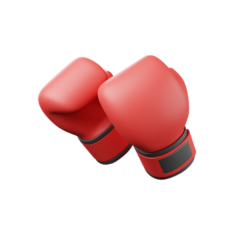 Guantes de boxeo  3D Icon