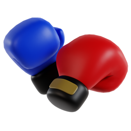Guantes de boxeo  3D Icon