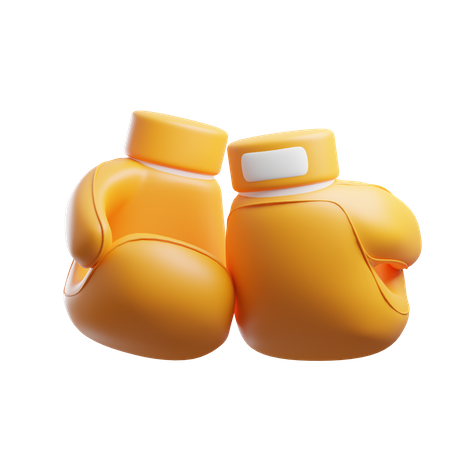 Guantes de boxeo  3D Icon