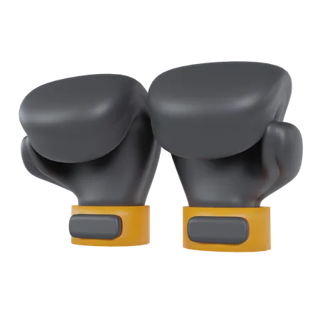 Guantes de boxeo  3D Icon