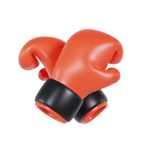 Guantes de boxeo  3D Icon