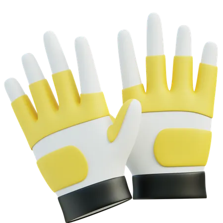 Guantes de golf  3D Icon