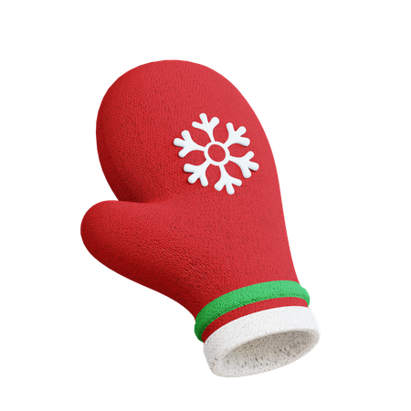 Guantes de invierno  3D Icon