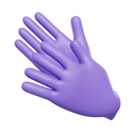 Guantes de latex  3D Icon